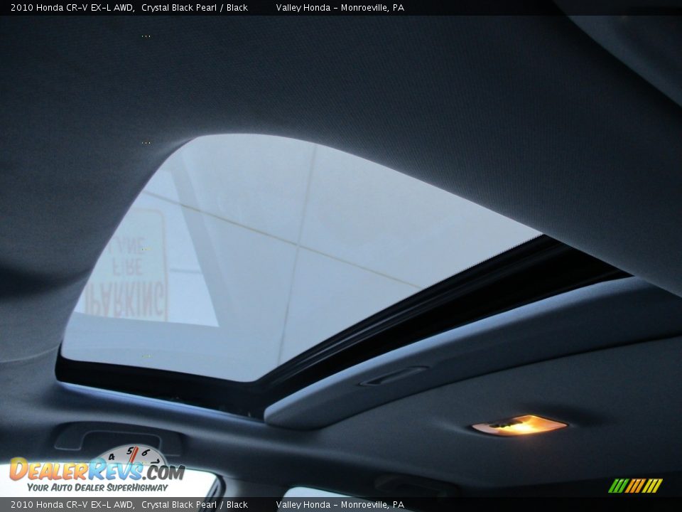 2010 Honda CR-V EX-L AWD Crystal Black Pearl / Black Photo #11