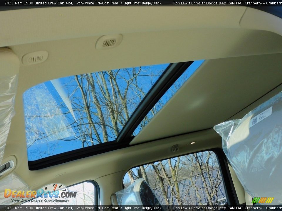 Sunroof of 2021 Ram 1500 Limited Crew Cab 4x4 Photo #15