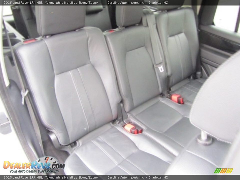 2016 Land Rover LR4 HSE Yulong White Metallic / Ebony/Ebony Photo #25