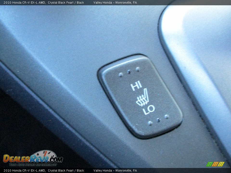 2010 Honda CR-V EX-L AWD Crystal Black Pearl / Black Photo #17