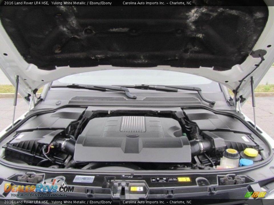 2016 Land Rover LR4 HSE Yulong White Metallic / Ebony/Ebony Photo #26