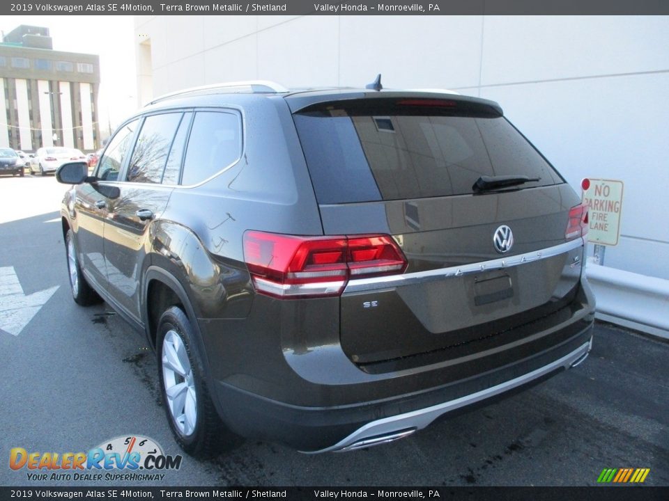 2019 Volkswagen Atlas SE 4Motion Terra Brown Metallic / Shetland Photo #3