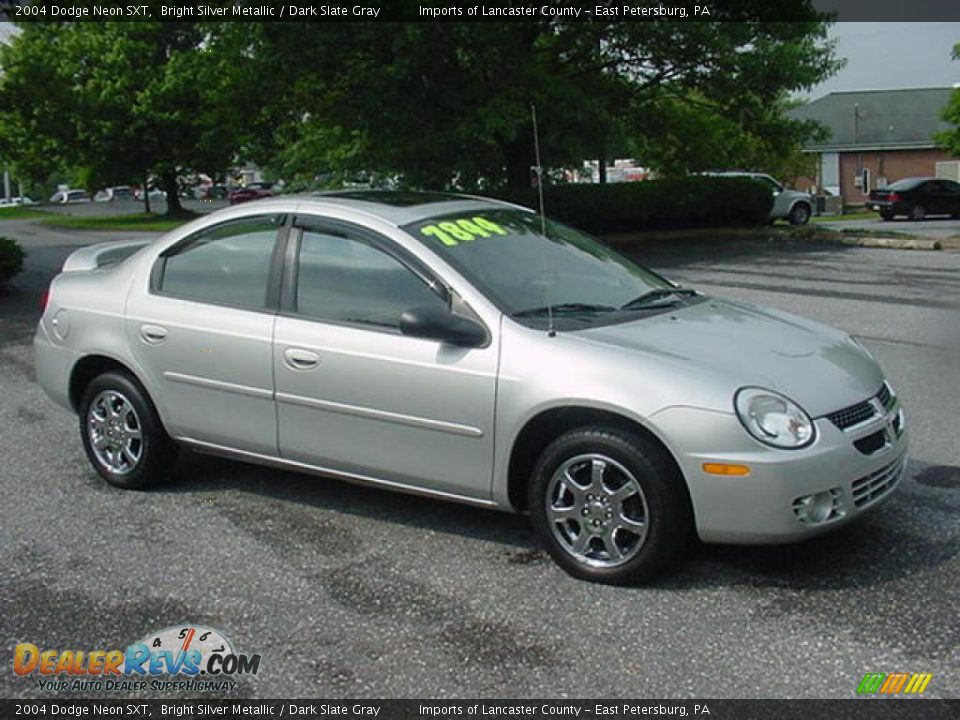 2004 Dodge Neon SXT Bright Silver Metallic / Dark Slate Gray Photo #1