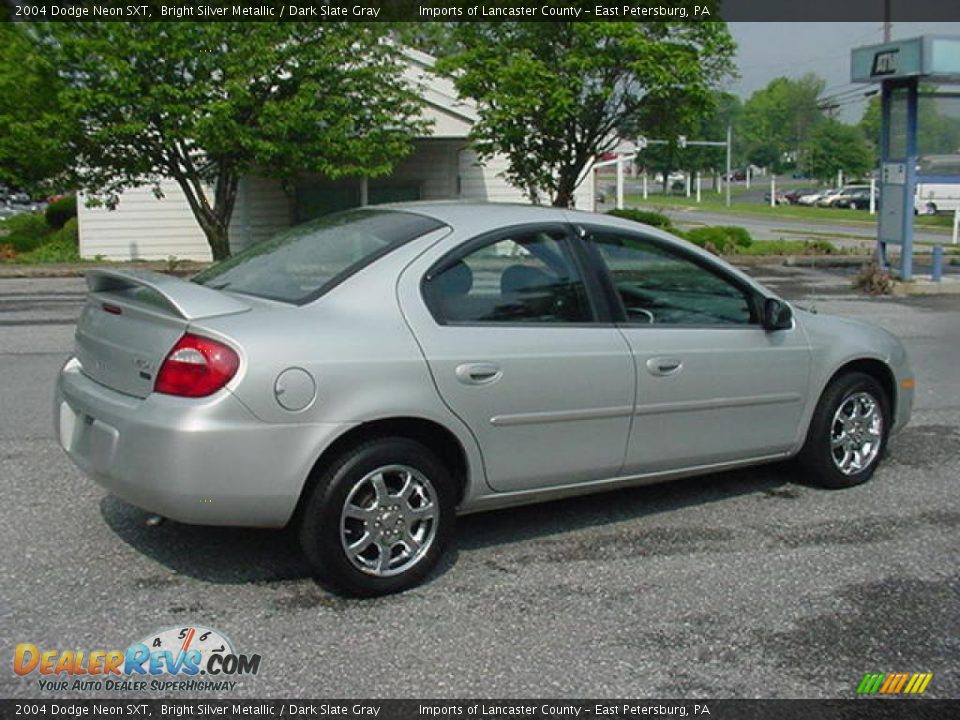 2004 Dodge Neon SXT Bright Silver Metallic / Dark Slate Gray Photo #3