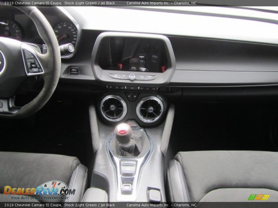 2019 Chevrolet Camaro SS Coupe Shock (Light Green) / Jet Black Photo #13