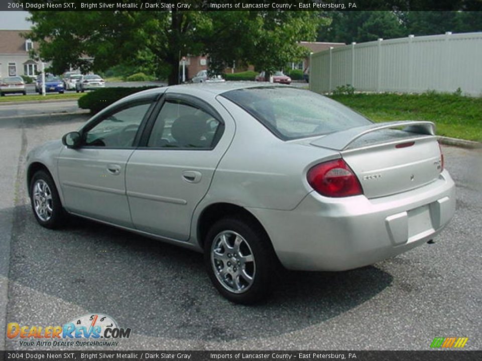 2004 Dodge Neon SXT Bright Silver Metallic / Dark Slate Gray Photo #5