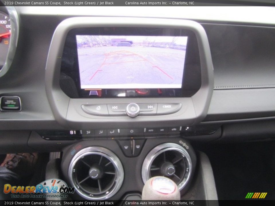 2019 Chevrolet Camaro SS Coupe Shock (Light Green) / Jet Black Photo #15