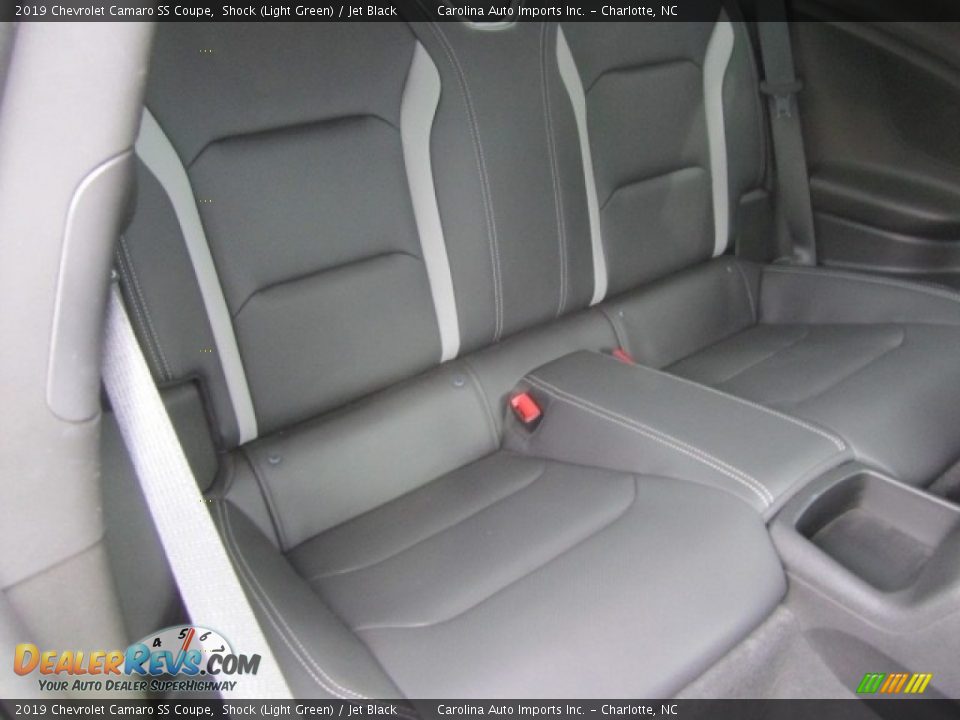 2019 Chevrolet Camaro SS Coupe Shock (Light Green) / Jet Black Photo #25