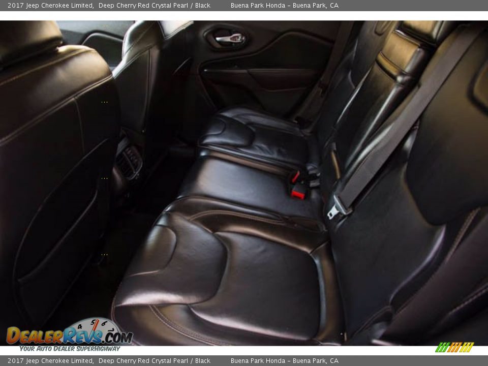 Rear Seat of 2017 Jeep Cherokee Limited Photo #4
