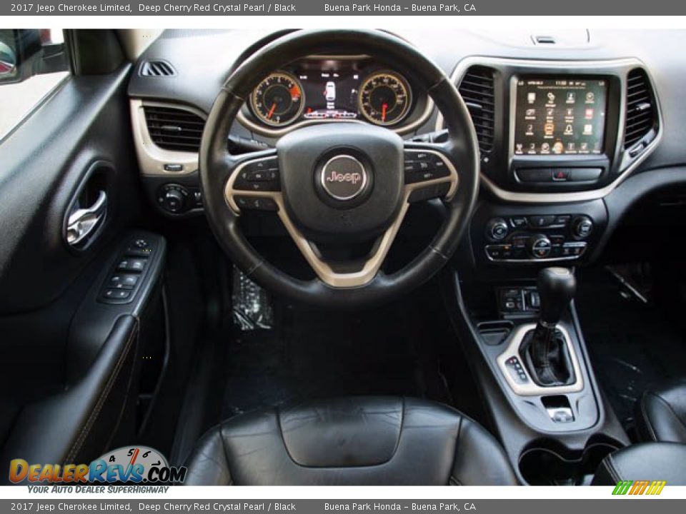 Dashboard of 2017 Jeep Cherokee Limited Photo #5