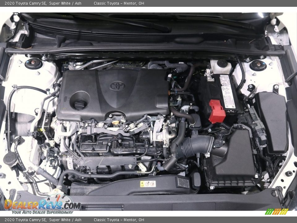 2020 Toyota Camry SE Super White / Ash Photo #20
