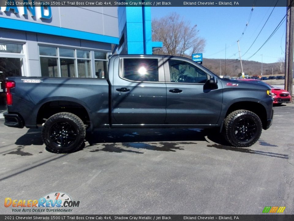 2021 Chevrolet Silverado 1500 LT Trail Boss Crew Cab 4x4 Shadow Gray Metallic / Jet Black Photo #2