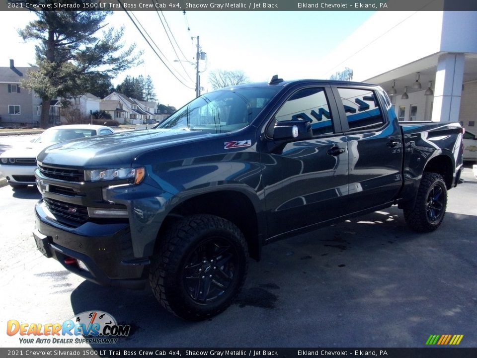 2021 Chevrolet Silverado 1500 LT Trail Boss Crew Cab 4x4 Shadow Gray Metallic / Jet Black Photo #6