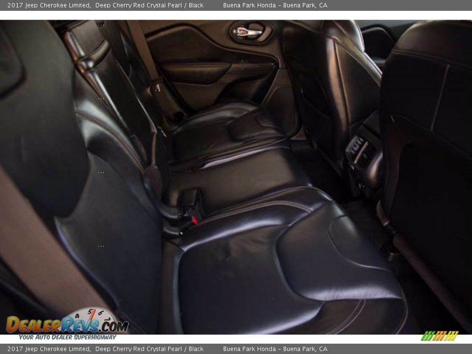 Rear Seat of 2017 Jeep Cherokee Limited Photo #19