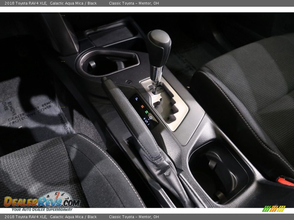 2018 Toyota RAV4 XLE Galactic Aqua Mica / Black Photo #14