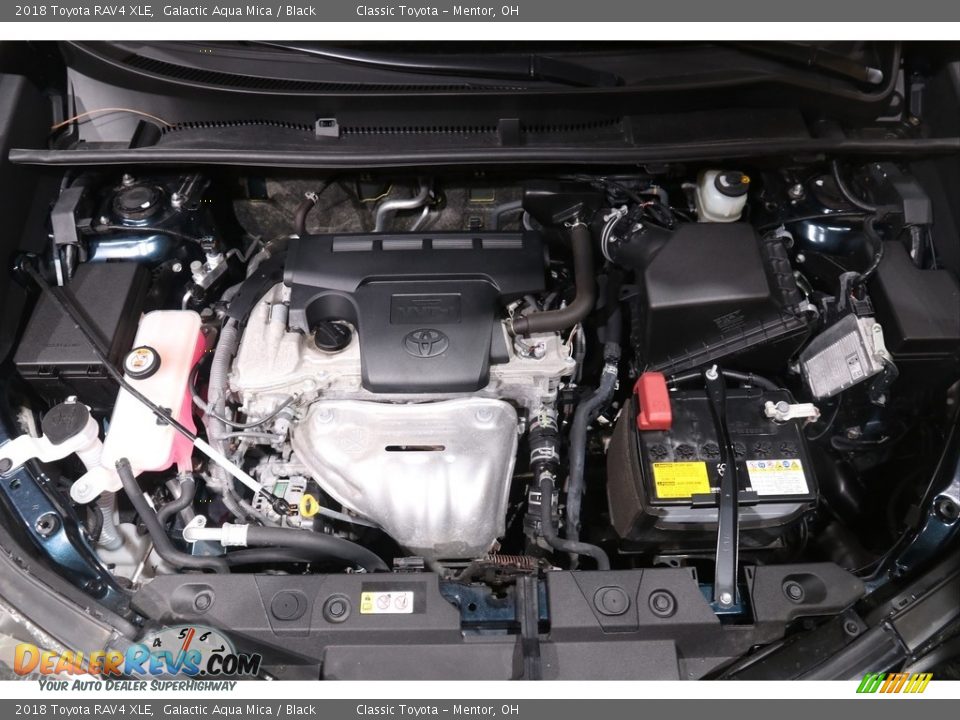 2018 Toyota RAV4 XLE Galactic Aqua Mica / Black Photo #20