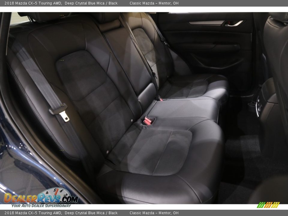 2018 Mazda CX-5 Touring AWD Deep Crystal Blue Mica / Black Photo #17