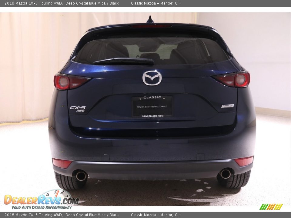 2018 Mazda CX-5 Touring AWD Deep Crystal Blue Mica / Black Photo #20