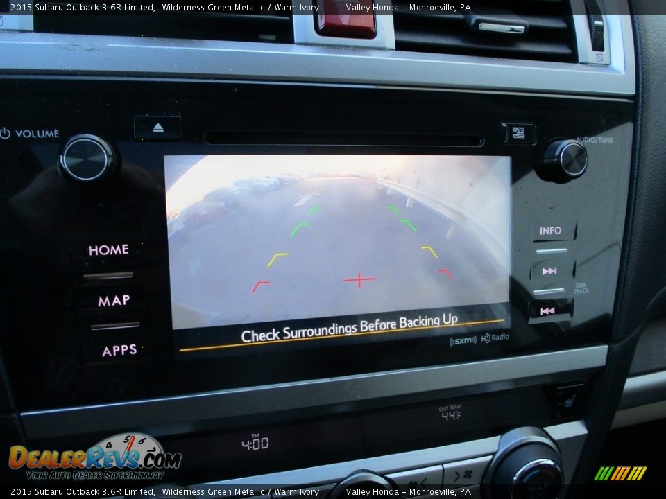 Controls of 2015 Subaru Outback 3.6R Limited Photo #14