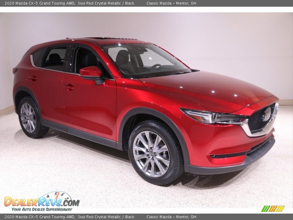 2020 Mazda CX-5 Grand Touring AWD Soul Red Crystal Metallic / Black Photo #1