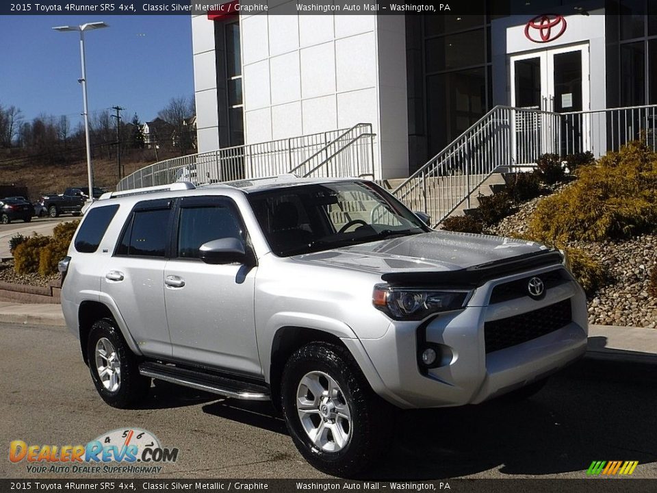 2015 Toyota 4Runner SR5 4x4 Classic Silver Metallic / Graphite Photo #1