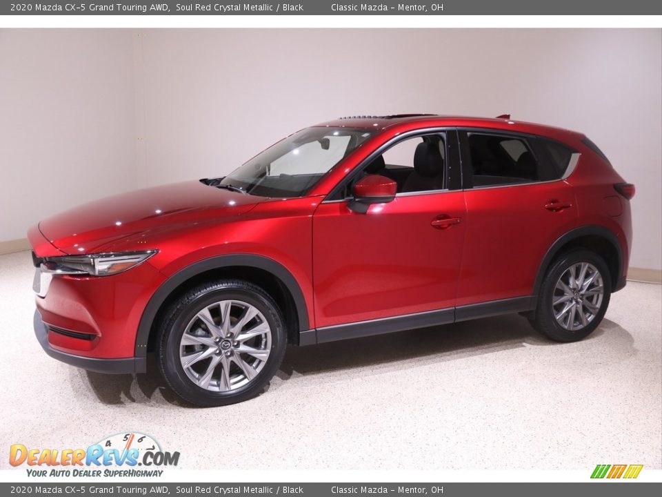 2020 Mazda CX-5 Grand Touring AWD Soul Red Crystal Metallic / Black Photo #3
