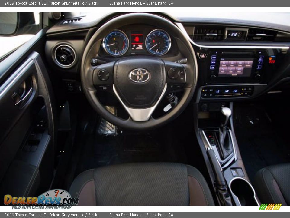 2019 Toyota Corolla LE Falcon Gray metallic / Black Photo #5