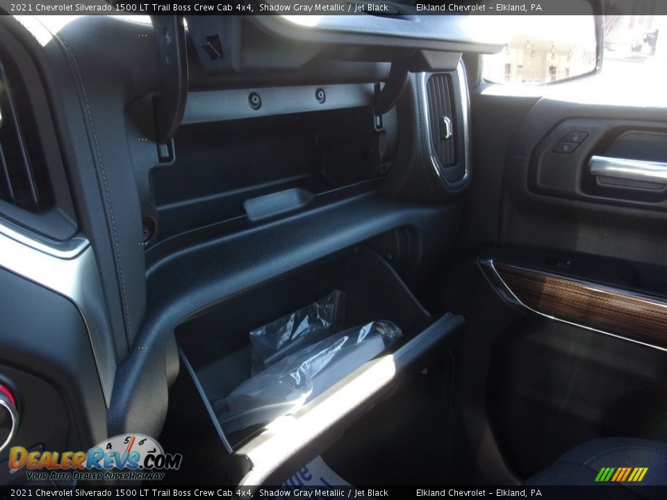 2021 Chevrolet Silverado 1500 LT Trail Boss Crew Cab 4x4 Shadow Gray Metallic / Jet Black Photo #33