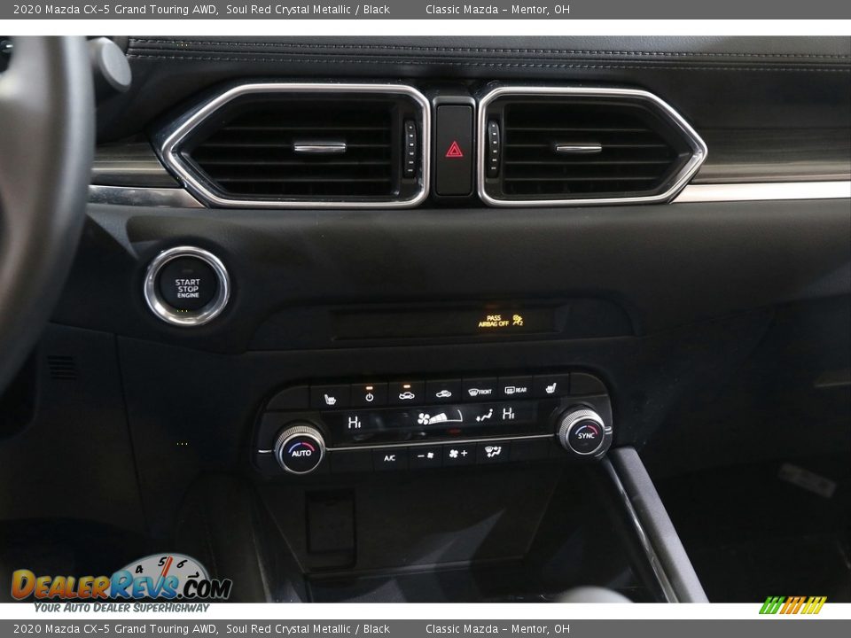 2020 Mazda CX-5 Grand Touring AWD Soul Red Crystal Metallic / Black Photo #13