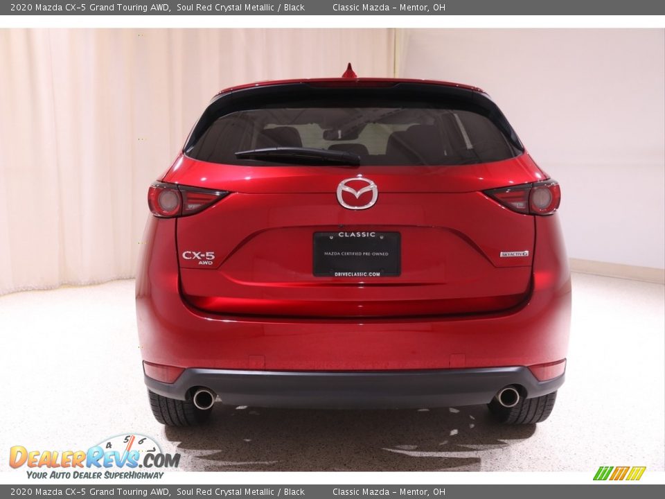 2020 Mazda CX-5 Grand Touring AWD Soul Red Crystal Metallic / Black Photo #19