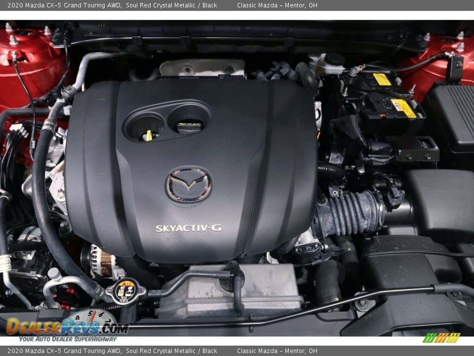 2020 Mazda CX-5 Grand Touring AWD Soul Red Crystal Metallic / Black Photo #20