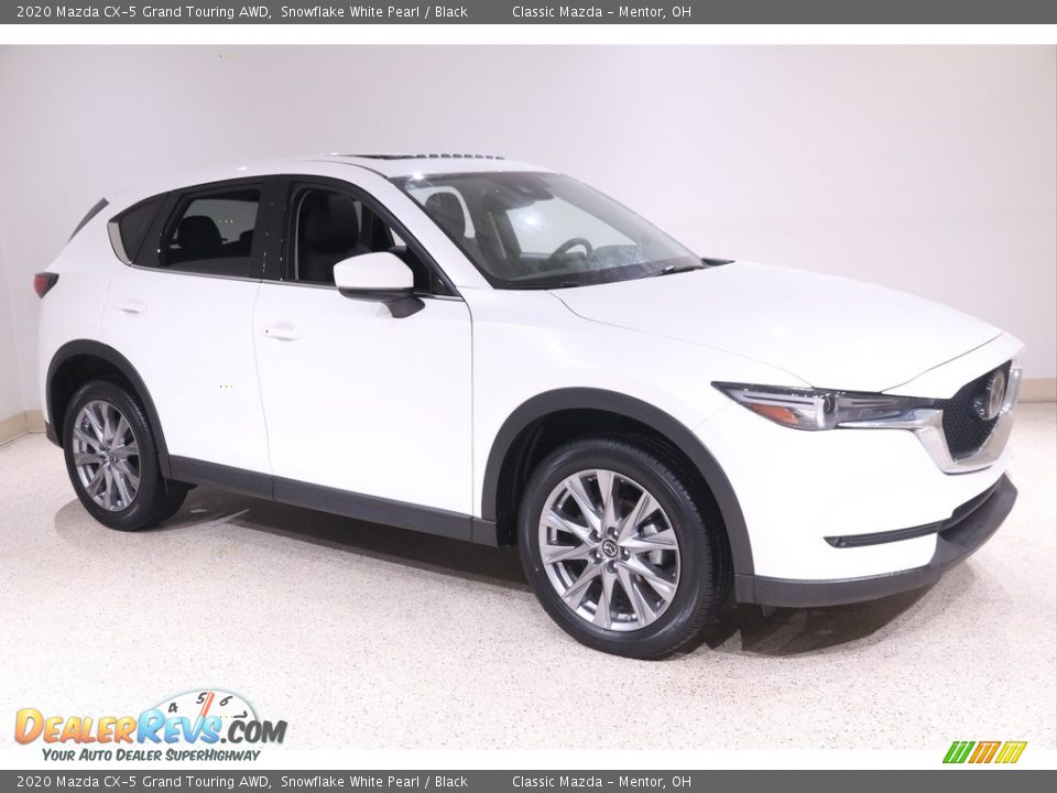 2020 Mazda CX-5 Grand Touring AWD Snowflake White Pearl / Black Photo #1