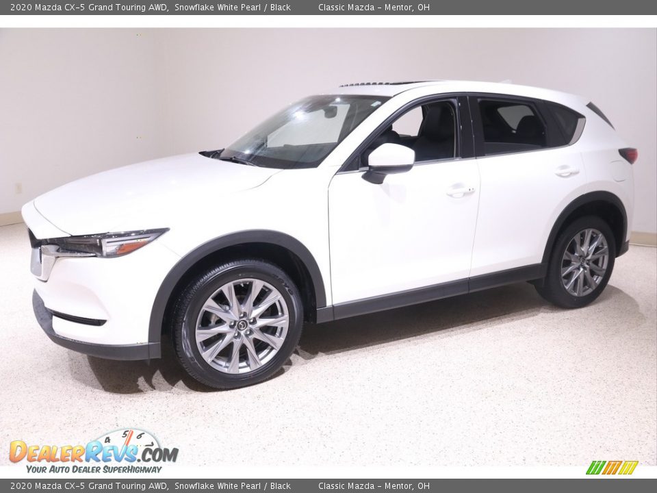 2020 Mazda CX-5 Grand Touring AWD Snowflake White Pearl / Black Photo #3