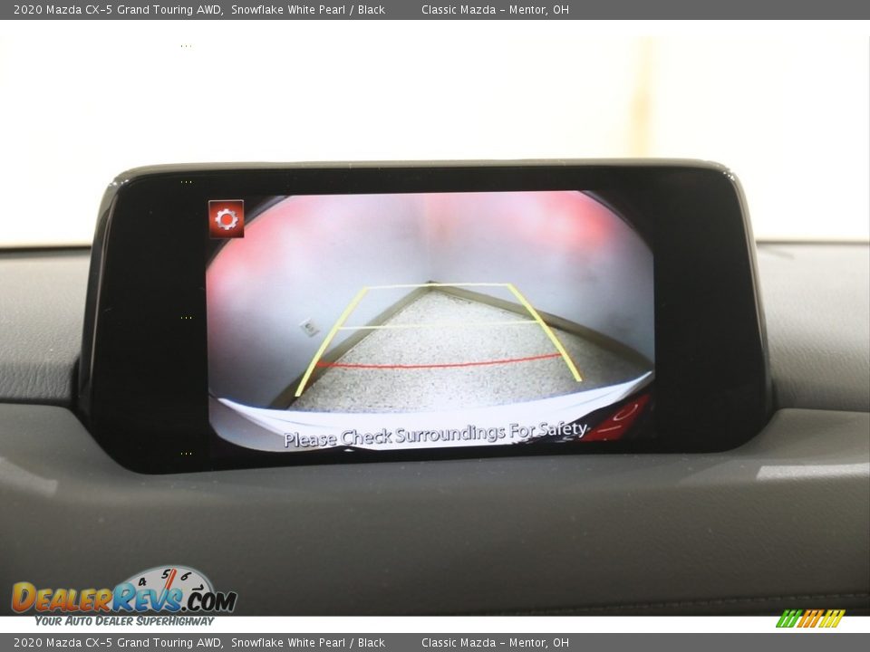 2020 Mazda CX-5 Grand Touring AWD Snowflake White Pearl / Black Photo #12