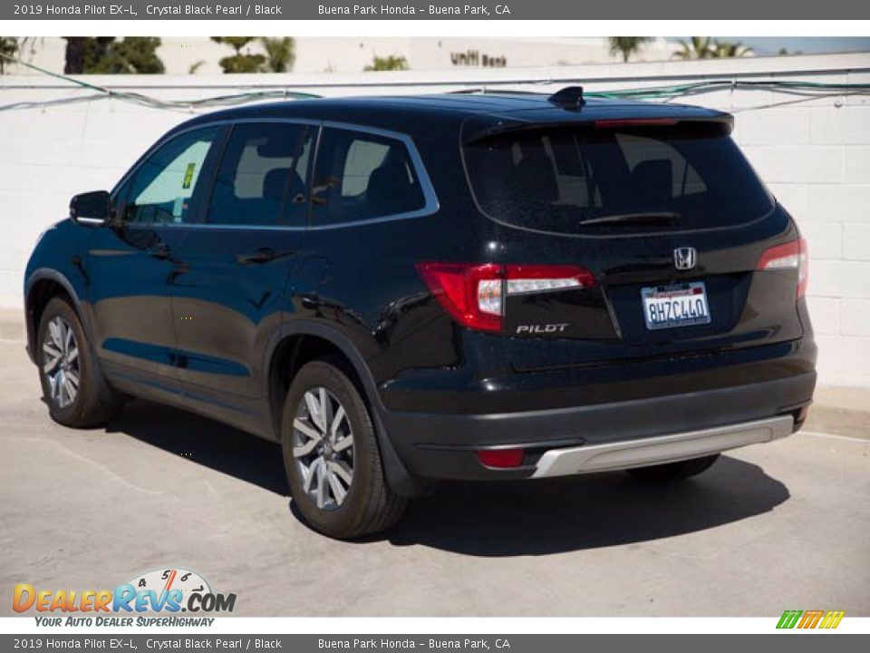 2019 Honda Pilot EX-L Crystal Black Pearl / Black Photo #2