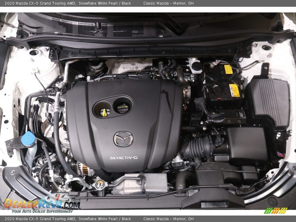 2020 Mazda CX-5 Grand Touring AWD Snowflake White Pearl / Black Photo #20