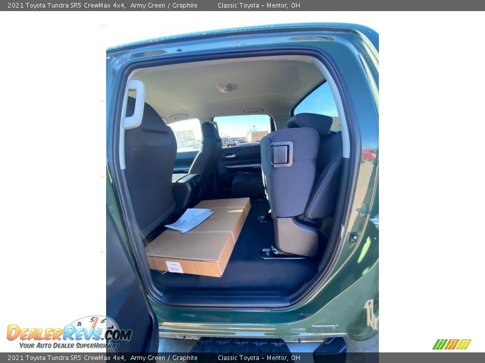 2021 Toyota Tundra SR5 CrewMax 4x4 Army Green / Graphite Photo #3