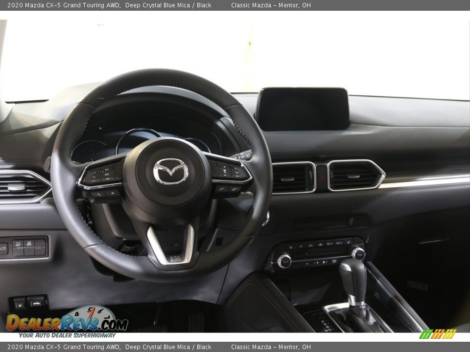 2020 Mazda CX-5 Grand Touring AWD Deep Crystal Blue Mica / Black Photo #8