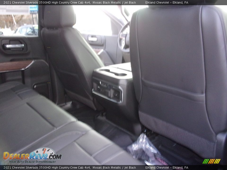 2021 Chevrolet Silverado 3500HD High Country Crew Cab 4x4 Mosaic Black Metallic / Jet Black Photo #28