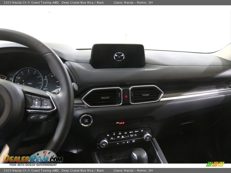 2020 Mazda CX-5 Grand Touring AWD Deep Crystal Blue Mica / Black Photo #9
