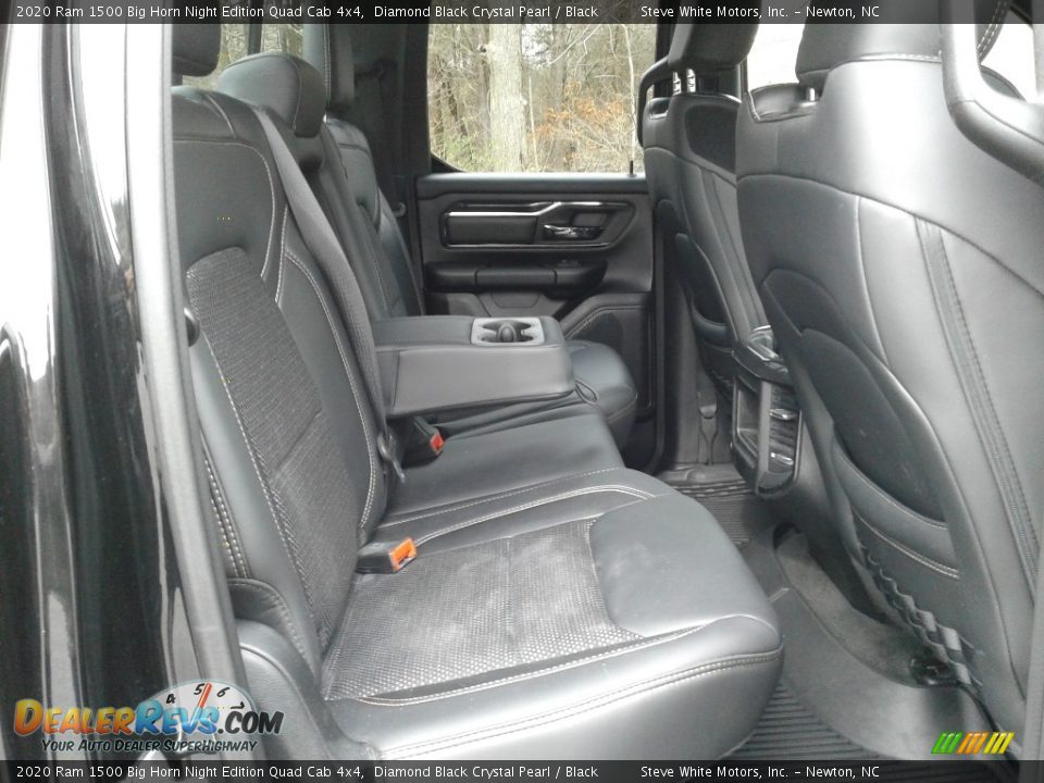 2020 Ram 1500 Big Horn Night Edition Quad Cab 4x4 Diamond Black Crystal Pearl / Black Photo #17