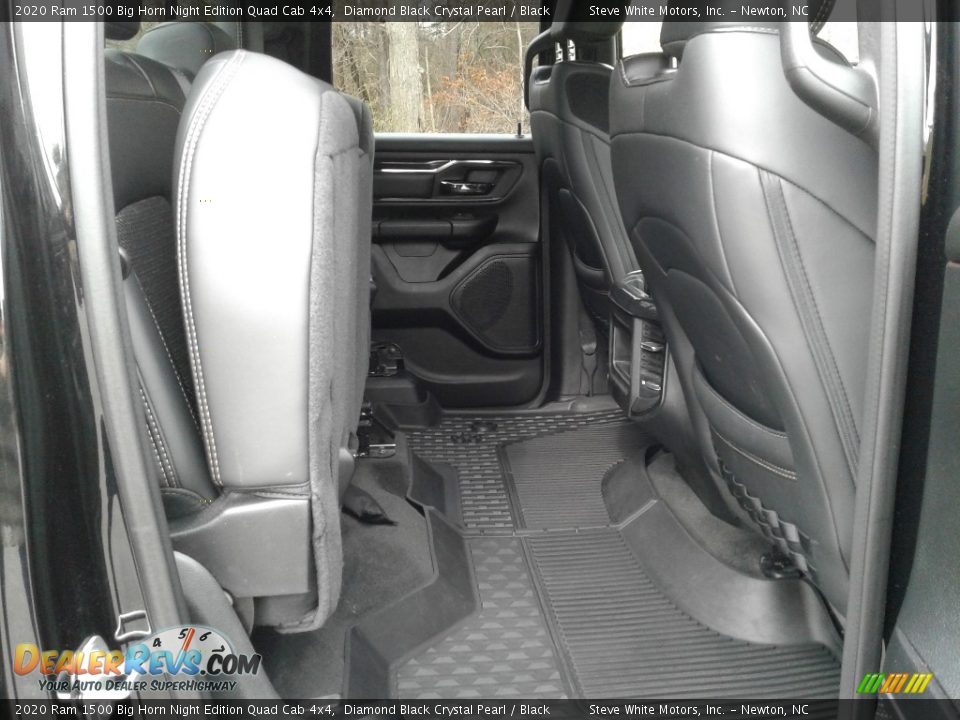 2020 Ram 1500 Big Horn Night Edition Quad Cab 4x4 Diamond Black Crystal Pearl / Black Photo #18