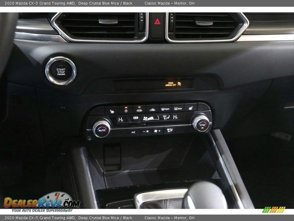 2020 Mazda CX-5 Grand Touring AWD Deep Crystal Blue Mica / Black Photo #13
