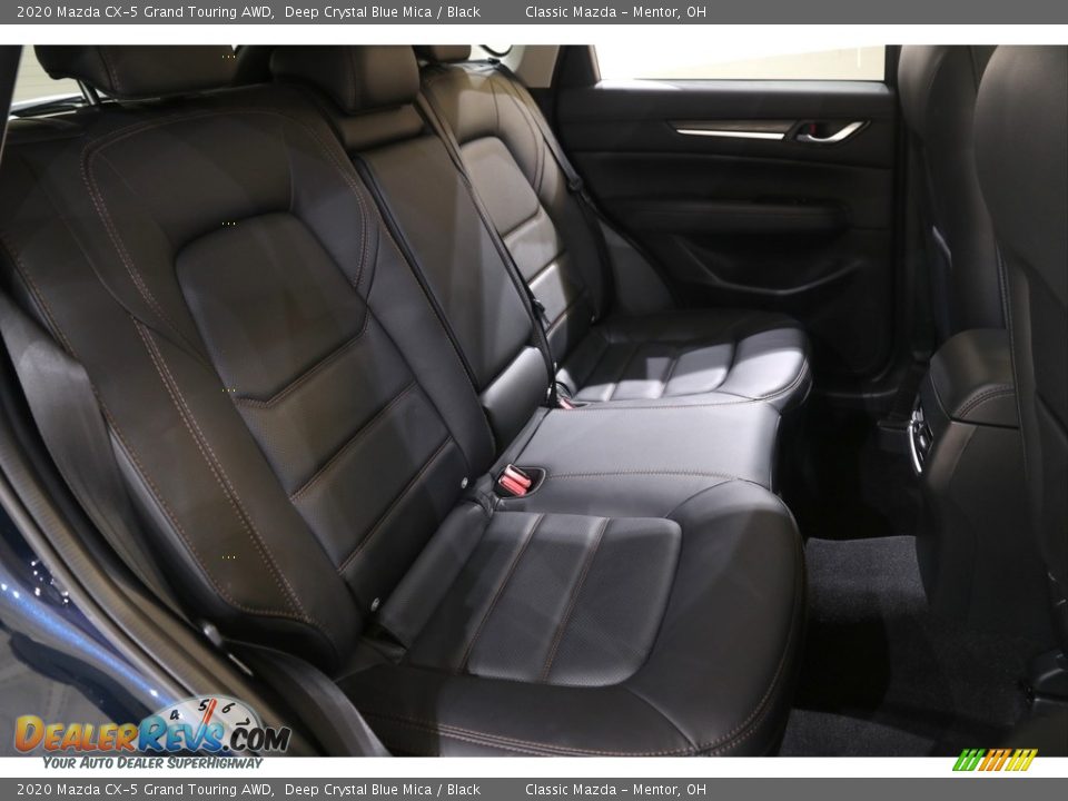 2020 Mazda CX-5 Grand Touring AWD Deep Crystal Blue Mica / Black Photo #16