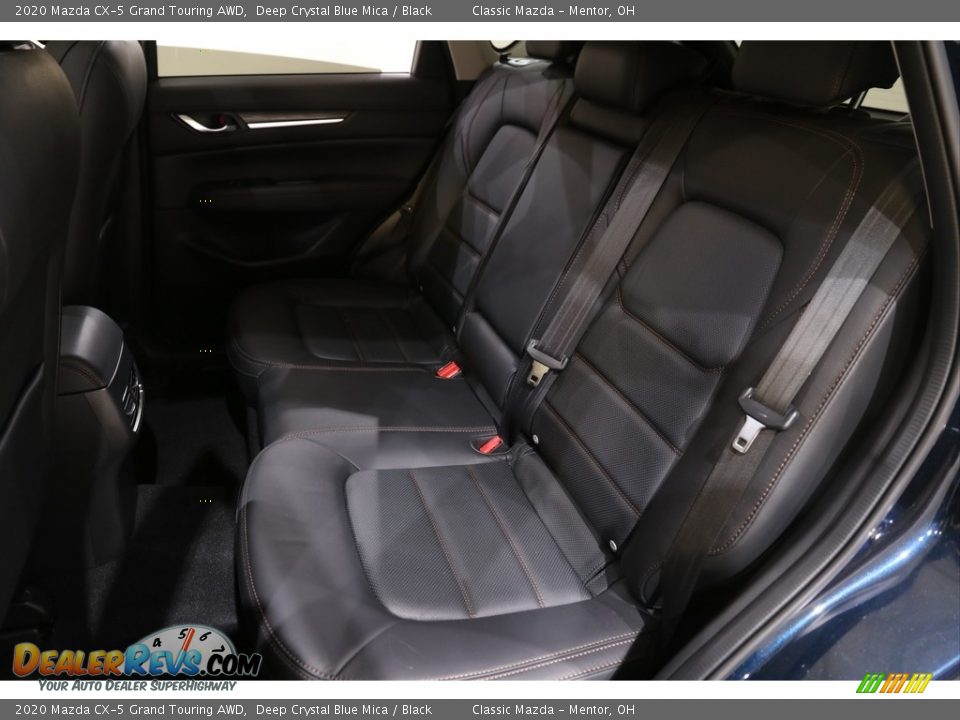 2020 Mazda CX-5 Grand Touring AWD Deep Crystal Blue Mica / Black Photo #17