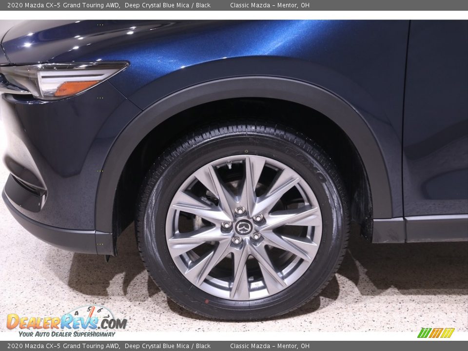 2020 Mazda CX-5 Grand Touring AWD Deep Crystal Blue Mica / Black Photo #20
