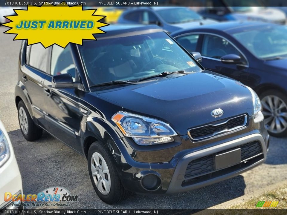 2013 Kia Soul 1.6 Shadow Black / Black Cloth Photo #1