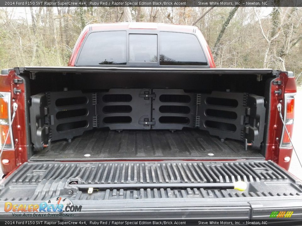 2014 Ford F150 SVT Raptor SuperCrew 4x4 Ruby Red / Raptor Special Edition Black/Brick Accent Photo #8