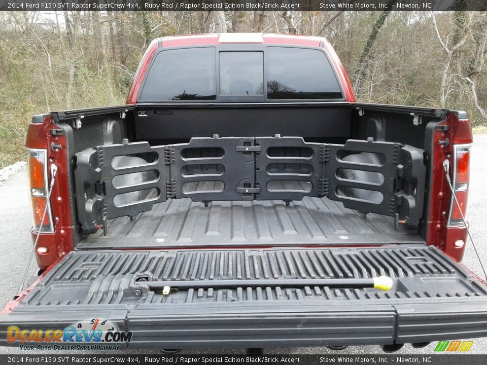 2014 Ford F150 SVT Raptor SuperCrew 4x4 Ruby Red / Raptor Special Edition Black/Brick Accent Photo #9
