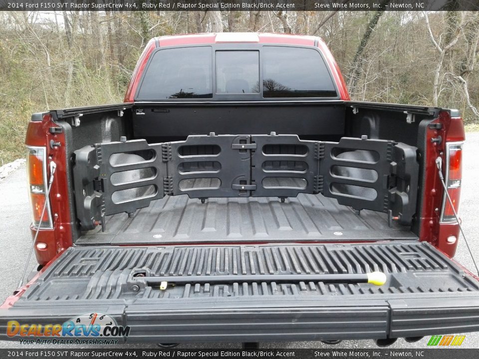 2014 Ford F150 SVT Raptor SuperCrew 4x4 Ruby Red / Raptor Special Edition Black/Brick Accent Photo #9